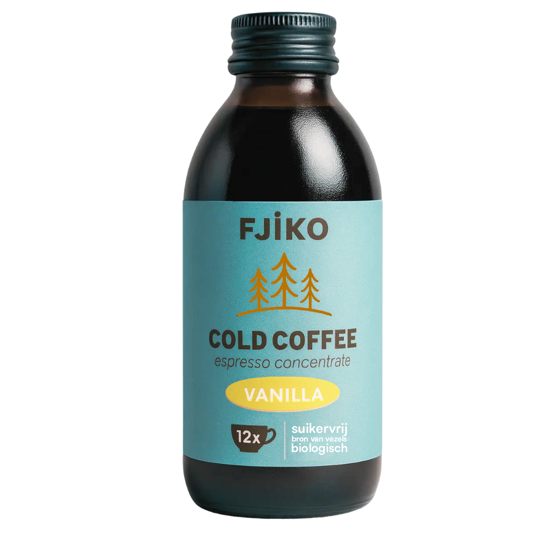 FJiKO - Cold Coffee Concentrate Vanilla - 12x