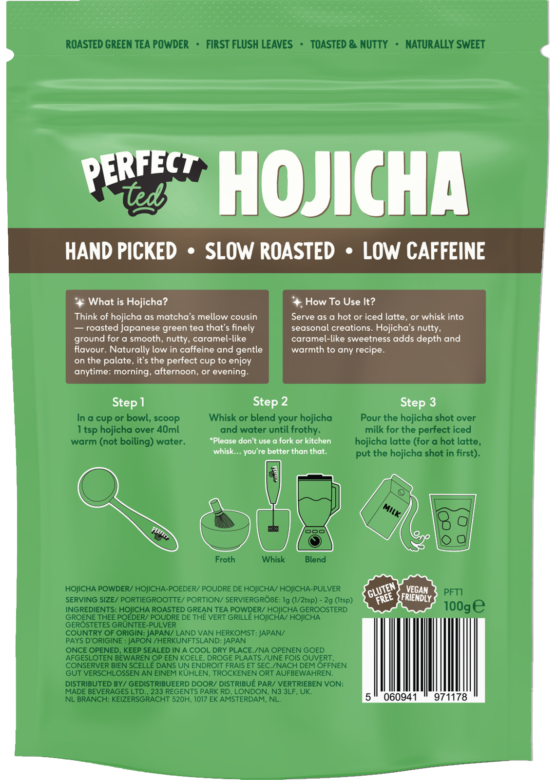 PerfectTed - Hojicha 10x 100gr