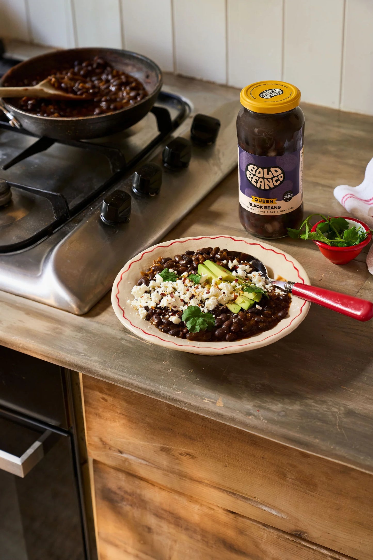 Bold Bean Co - Queen Black Beans - 6x
