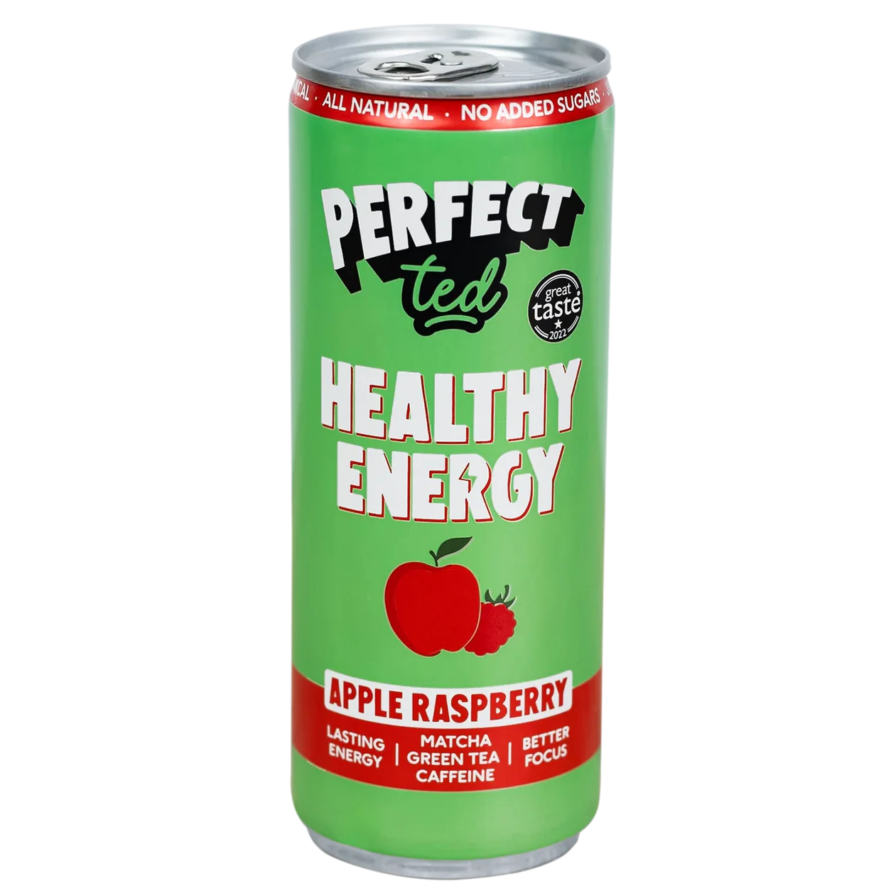 PerfectTed Matcha Energy - Apple Raspberry 12x