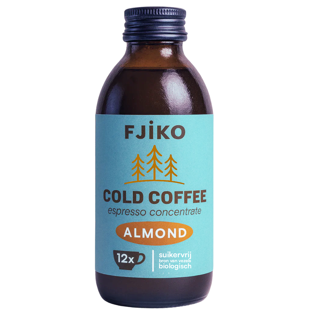 FJiKO - Cold Coffee Concentrate Almond - 12x