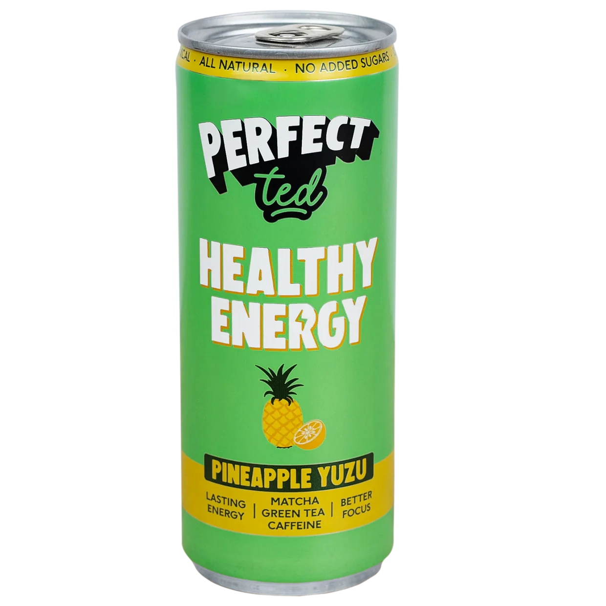 PerfectTed Matcha Energy - Pineapple Yuzu 12x